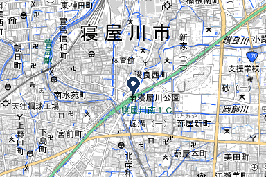 エンディングハウス 寝屋川萱島の周辺地図