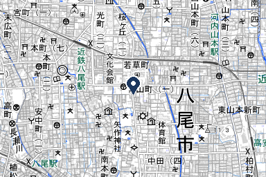 エンディングハウス 八尾青山の周辺地図
