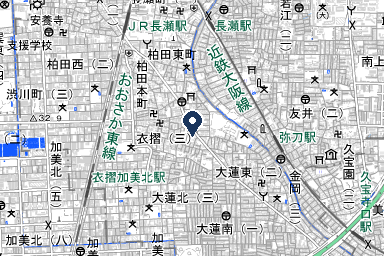 シティホール衣摺の周辺地図