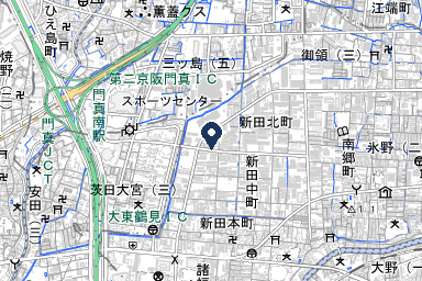 ティア大東鶴見の周辺地図