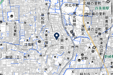 家族葬ホール ティア門真大東の周辺地図