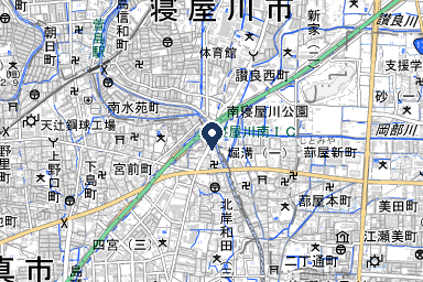 ティア門真巣本の周辺地図