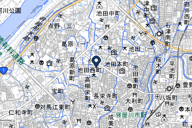 ティア寝屋川の周辺地図