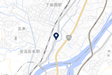 家族葬の広仏 長束の周辺地図