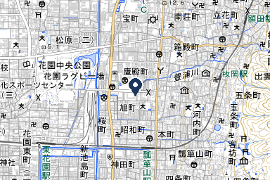 家族葬会館 八光殿東大阪鷹殿の周辺地図