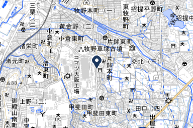 パルティ片鉾リビングの周辺地図