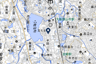 ティア大阪狭山の周辺地図