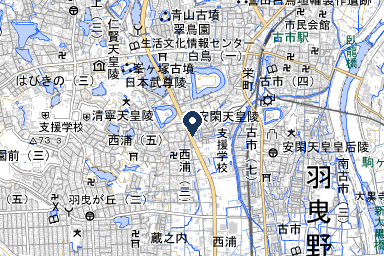 ティア羽曳野（家族葬ホール）の周辺地図