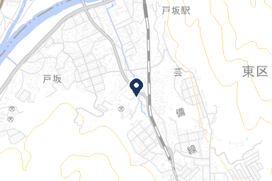 家族葬の広仏 戸坂の周辺地図