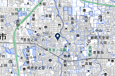 公益社 共善はびきの会館の周辺地図
