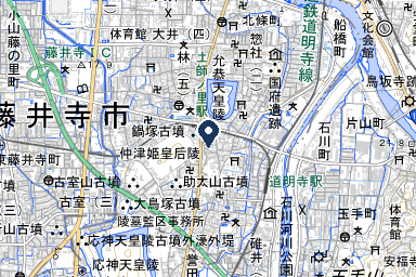 メモリアル成就 土師ノ里式場の周辺地図