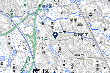 ティア堺伏尾の周辺地図
