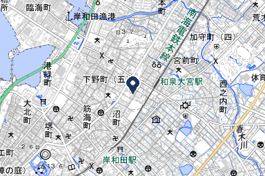 公益社 岸和田会館の周辺地図