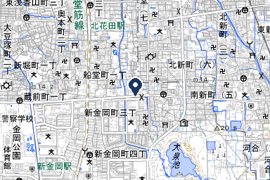 堺北典礼会館の周辺地図
