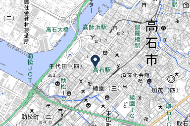 シティホール高石の周辺地図