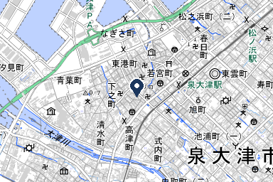 シティホール戎の周辺地図