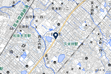 シティホール岸和田南館の周辺地図