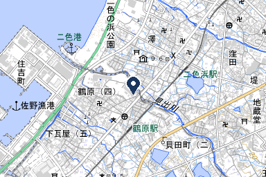 セレモニーホール鶴原の周辺地図
