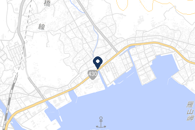 児島シティホールの周辺地図