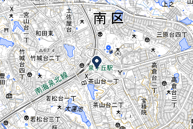 シティホール泉北泉ケ丘の周辺地図