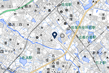 パドマホール貝塚の周辺地図