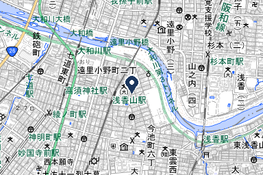 トワホールの周辺地図