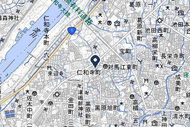 寝屋川玉泉院北館の周辺地図