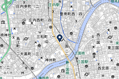 豊中玉泉院の周辺地図