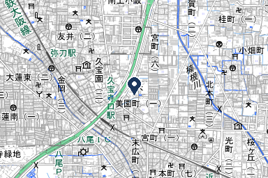八尾玉泉院の周辺地図