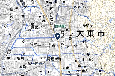 明倫社会館 野崎駅の周辺地図