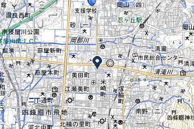 家族葬くおん 四條畷の周辺地図