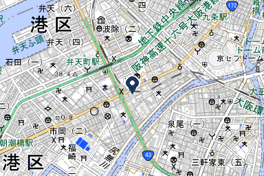 イルミ会館の周辺地図