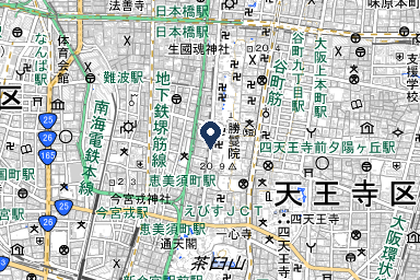 れんげセレモニー 四天王寺ホールの周辺地図