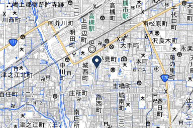 高槻典礼会館の周辺地図