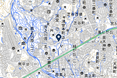高槻北典礼会館の周辺地図
