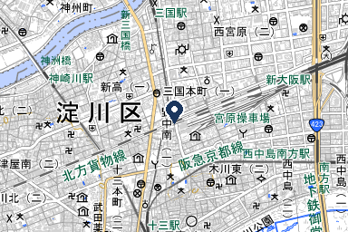 新大阪典礼会館の周辺地図