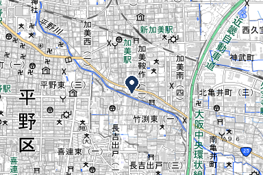 平野典礼会館の周辺地図