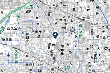八尾典礼会館の周辺地図