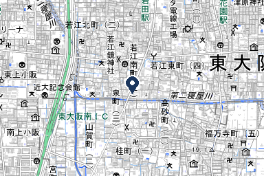 若江典礼会館の周辺地図