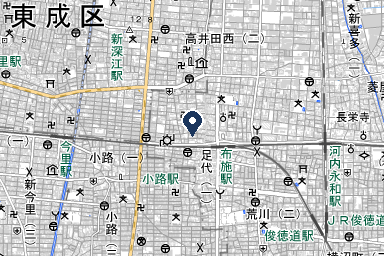 布施典礼会館の周辺地図