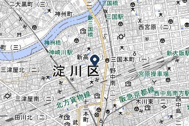新高典礼会館の周辺地図