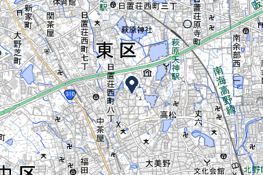 葬儀式場 大野会館の周辺地図