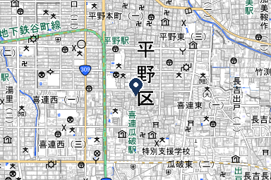 ファミリーメモリアル平野の周辺地図