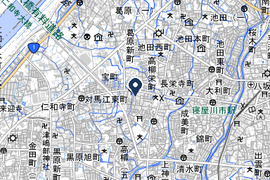 フローラルホール寝屋川会館の周辺地図