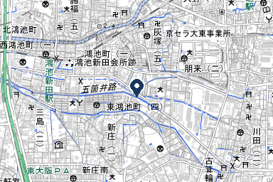 フローラルホール東大阪会館の周辺地図