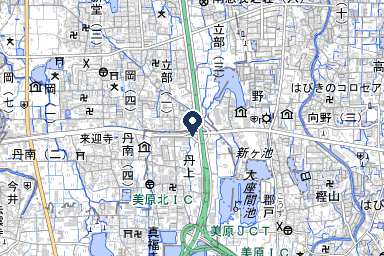松原仏光殿の周辺地図