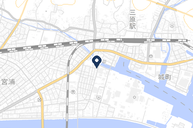 JA虹のホール三原の周辺地図