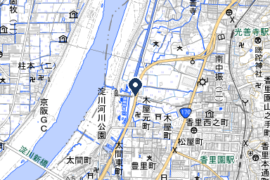 日本祭典 本館の周辺地図