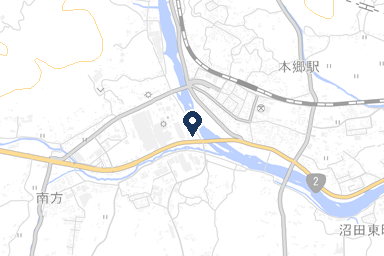 JA虹のホール本郷の周辺地図
