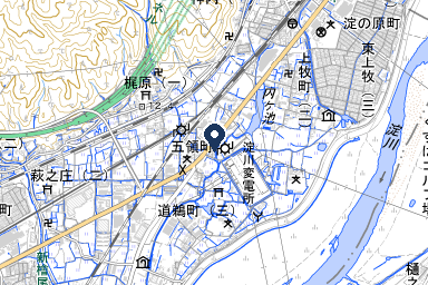 アルマホールの周辺地図